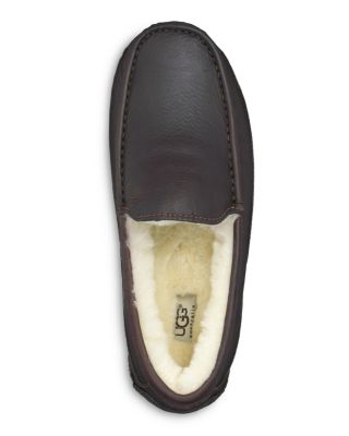 Men's Ascot Leather Slippers
