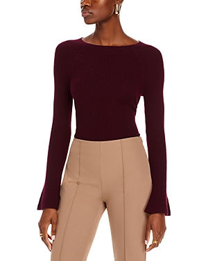 Kobi Halperin Mercer Sweater In Wine