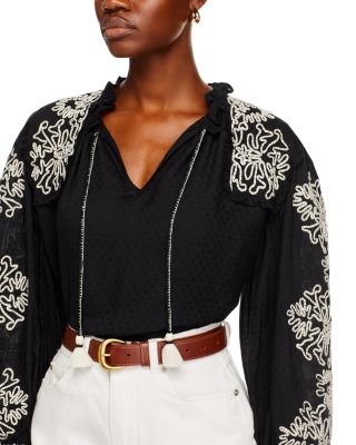 Cordera Embroidered Top