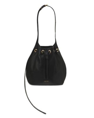 ハンドバッグ Anine Bing Lili Bucket Bag - Leather - Black Anine Bing - Lili Bucket Bag in Black – Blond Genius