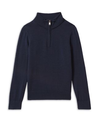 REISS - Boys' Blackhall Junior Quarter Zip Sweater - Little Kid