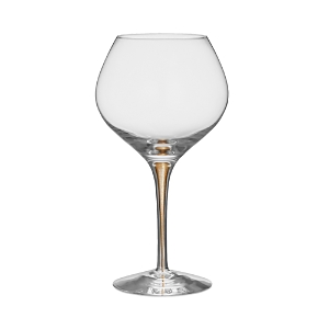 Orrefors Intermezzo Bouquet Gold Wine Glass, Set Of 2 - 100% Exclusive In Clear