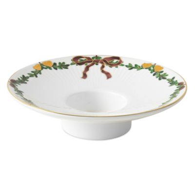 Star Fluted Christmas Candle Holder