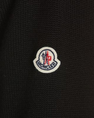 Snap Front Wool Puffer Cardigan