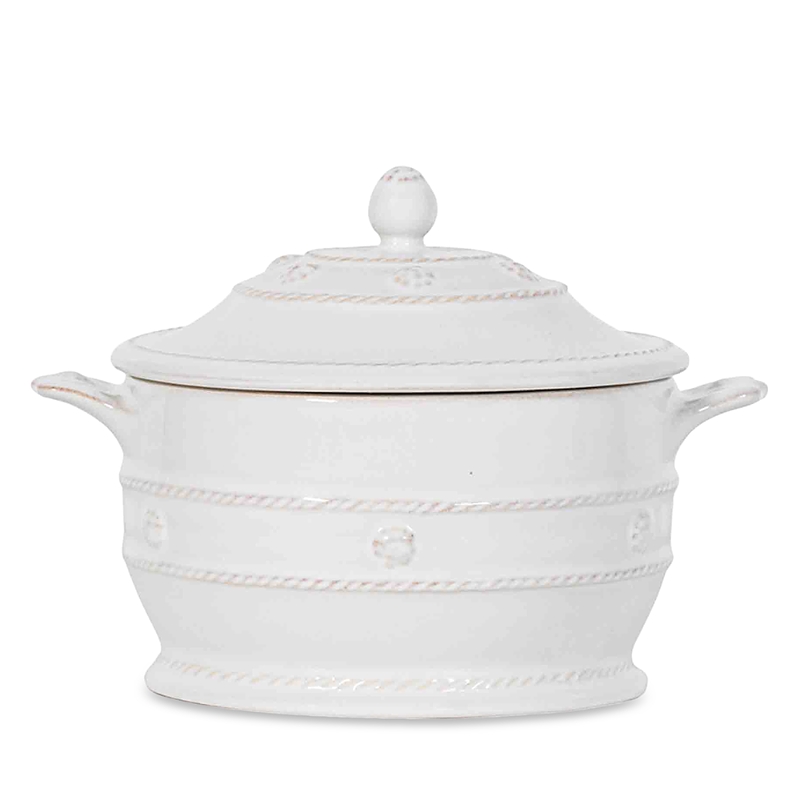 Juliska Berry & Thread Whitewash Mini Cocotte In Whitewash