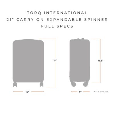 Torq International Carry-On Spinner