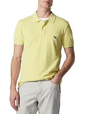 Shop Rodd & Gunn The Gunn Slim Fit Polo Shirt In Limoncello