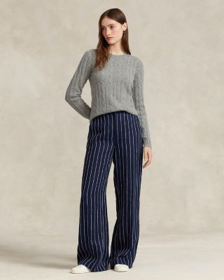 Cable Knit Cashmere Sweater