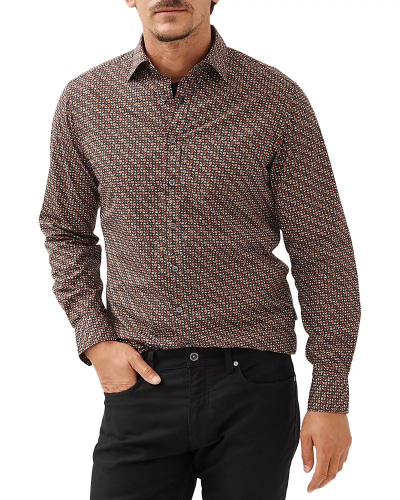 Rodd and Gunn Grantlea Long Sleeve Slim Fit Shirt