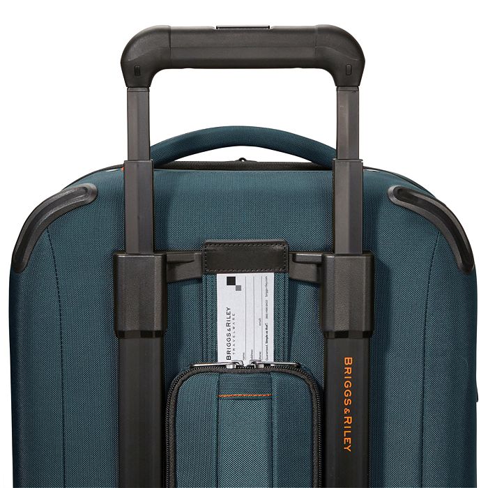 Shop Briggs & Riley Zdx 22 Carry-on Expandable Spinner Suitcase In Blue