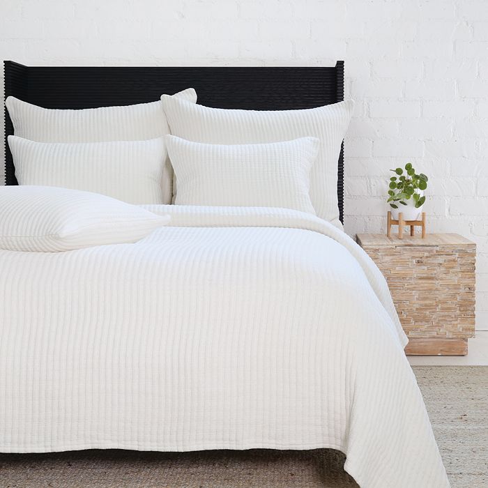 Pom Pom At Home Vancouver Coverlet, Queen In Cream