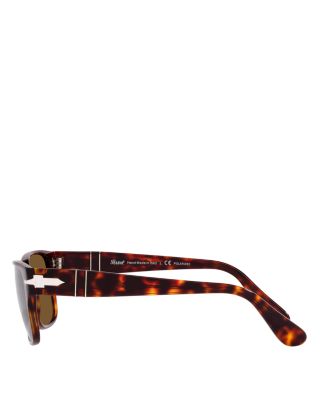 Polarized Rectangle Sunglasses, 55mm