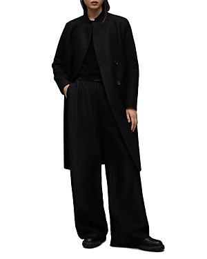 Shop Allsaints Sidney Coat In Black