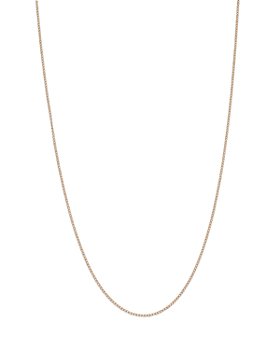 Bloomingdale's - Children's Flat Curb Link Chain Necklace in 14K Yellow Gold, 13"