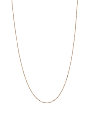Bloomingdale's Children's Flat Curb Link Chain Necklace In 14k Yellow Gold, 13