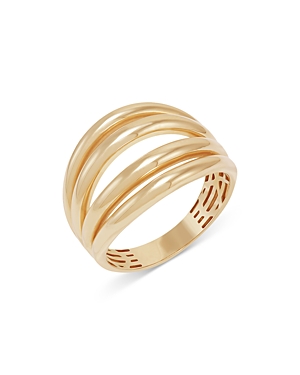 Bloomingdale's 14K Yellow Gold Multi Row Ring - 100% Exclusive