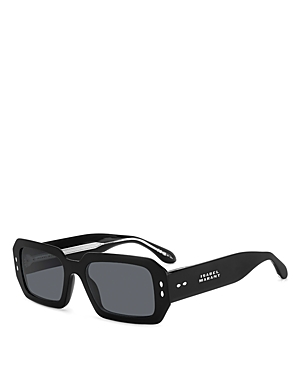 Isabel Marant Rectangular Sunglasses, 53mm In Black