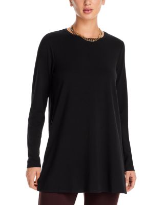 Eileen Fisher - Crewneck Tunic Tee