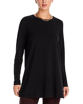 EILEEN FISHER WOMENS Silk Tank Top Size M Black Scoop Neck Sleeveless  Pullover $29.88 - PicClick