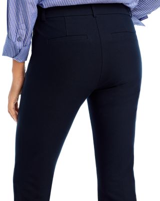 Cropped Flare Hem Pants 