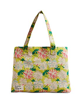 Ted Baker - Kathyy Floral Print Canvas Tote