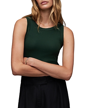 Allsaints Rina Tank Top In Sycamore Green