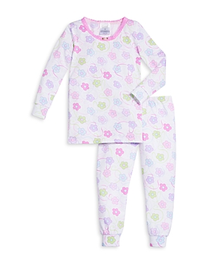Esme Girls' Bloom Print Pajama Set - Little Kid