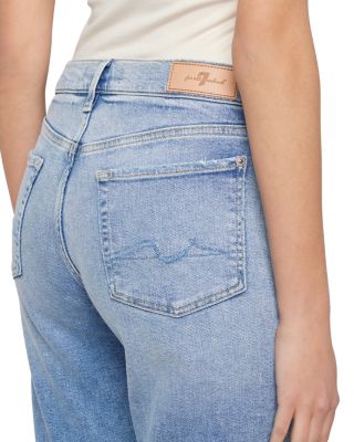 Josefina High Rise Crop Slim Jeans in Must
