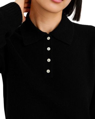 Alice Cashmere Polo Sweater