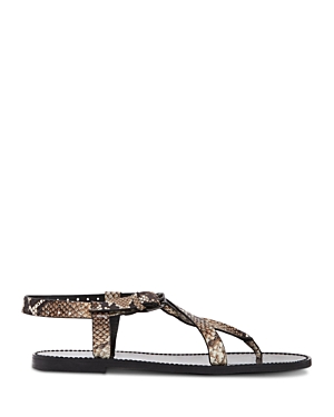 The Kooples Women's Leather Thong Sandals