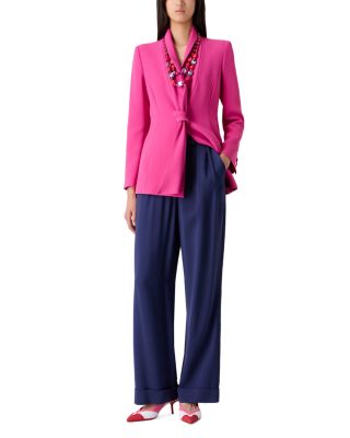 Emporio Armani Tie Front Blazer | Bloomingdale's
