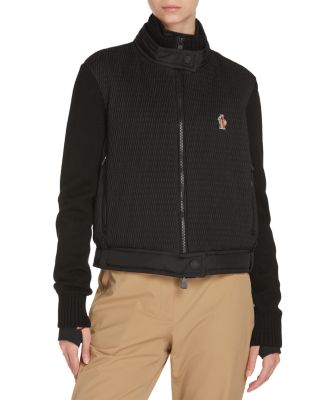 Moncler - Mixed Media Zip Cardigan