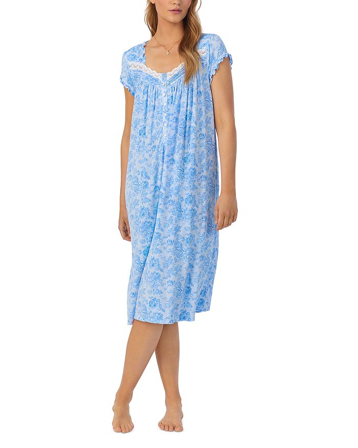Eileen West Short Sleeve Waltz Nightgown Bloomingdale's