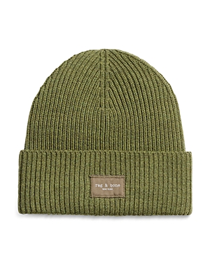 Rag & Bone Green Blake Beanie In Green