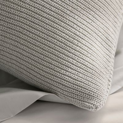Ribbed Knit Decorative Pillow with Insert, 20&amp;quot; x 20&amp;quot;