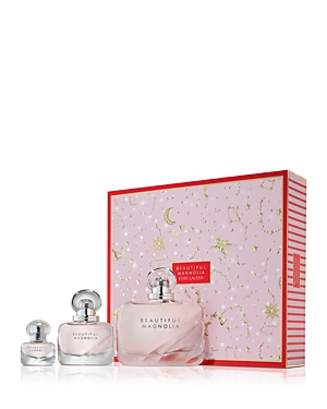 Estée Lauder Beautiful Magnolia Deluxe Trio Fragrance Set ($230 Value) In White