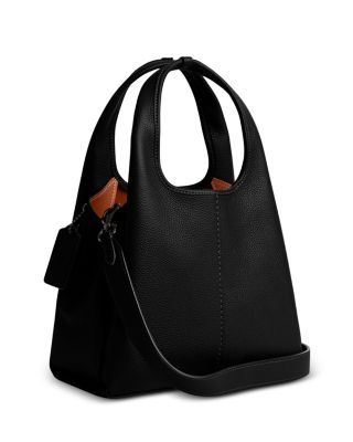 Lana 23 Pebbled Leather Shoulder Bag