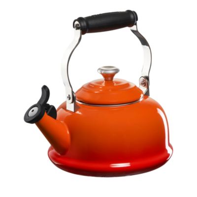 Enamel on Steel Whistling Kettle