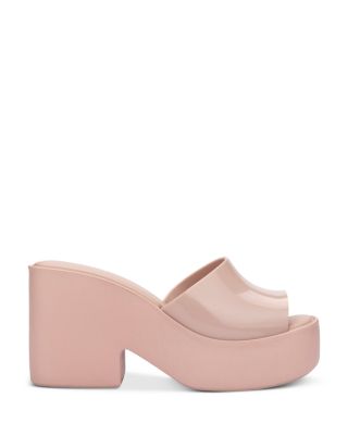 Women's Posh AD Slip On Platform High Heel Sandals