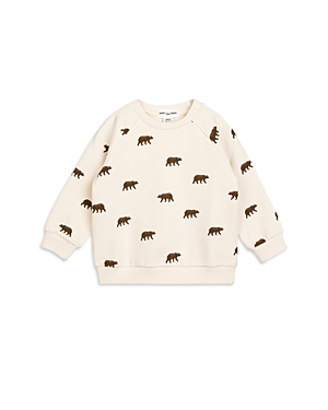 MILES THE LABEL BOYS' GRIZZLY PRINT FRENCH TERRY SWEATSHIRT - BABY