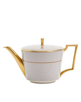 Wedgwood - Anthemion Grey Teapot