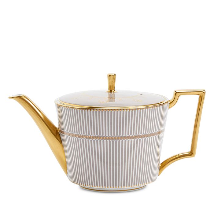 Wedgwood Anthemion Grey Teapot Bloomingdale's