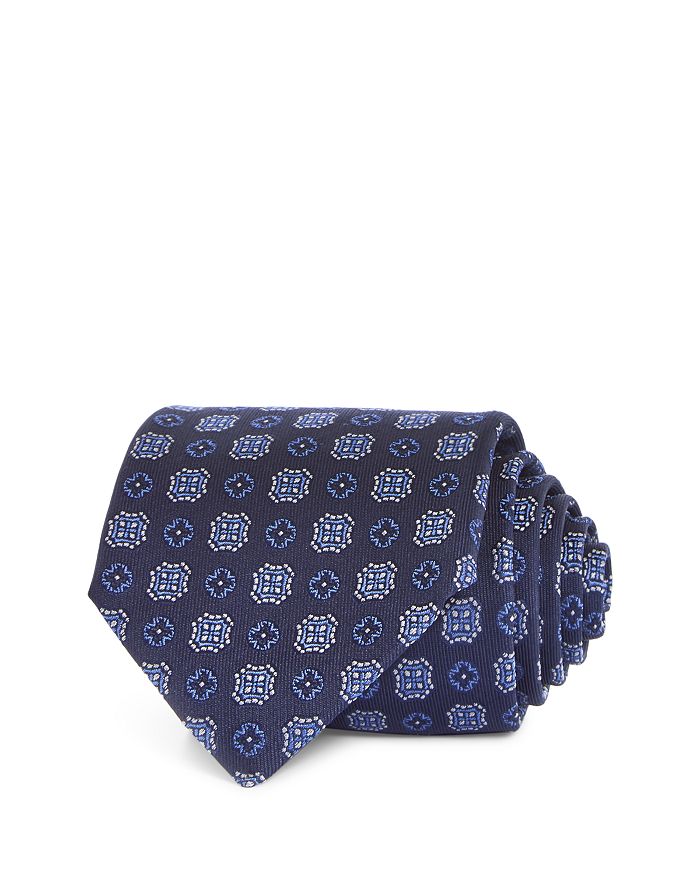 canali medallion silk tie