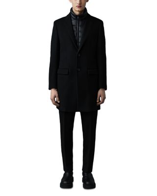 Mackage - Skai 2-in-1 Wool Coat with Down Liner