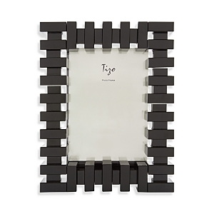 Tizo Black Crystal Glass Frame, 5 X 7 In Brown