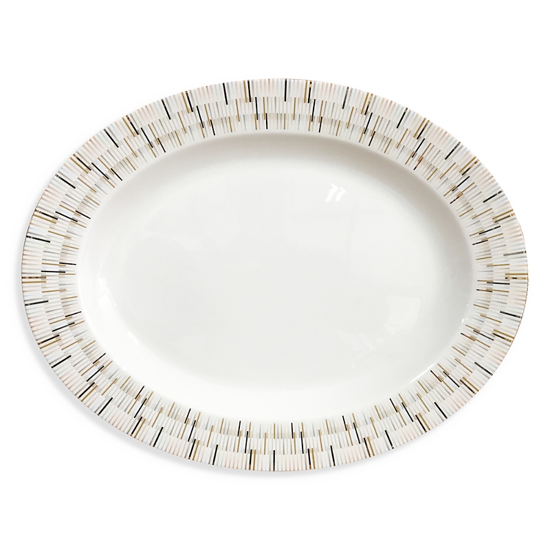 Prouna Luminous 16 Oval Platter In Multi