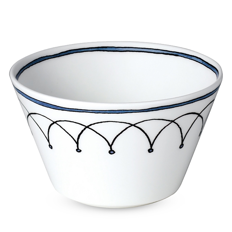 Prouna H. Blue Bird Dessert Fruit Bowl In Blue