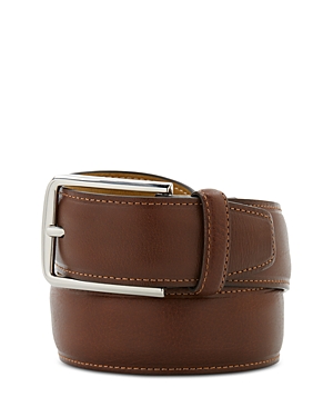 The Men's Store At Bloomingdale's Men's Leather Belt - 100% Exclusive In Brown