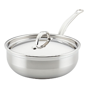 Hestan Stainless Steel 3.5 Qt Essential Pan And Lid In Silver