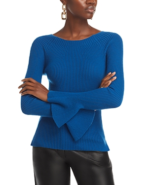 Shop Kobi Halperin Mercer Sweater In Steel Blue